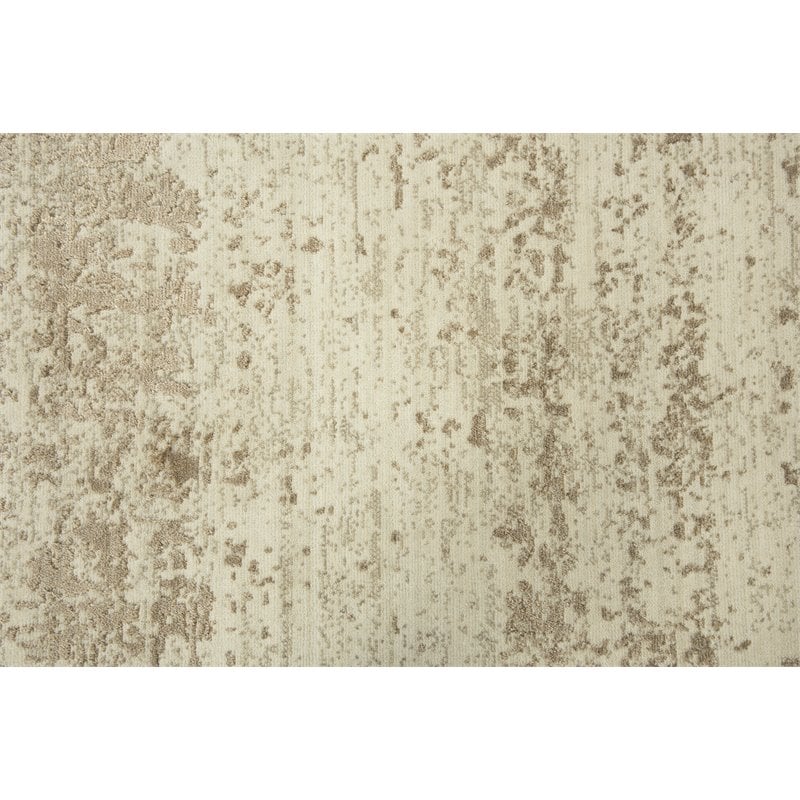 Alora Decor Radiant 5' x 8' Abstract Beige/Ivory/Tan Hybrid Area Rug