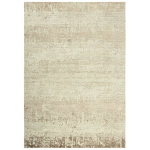 Alora Decor Radiant 5' x 8' Abstract Beige/Ivory/Tan Hybrid Area Rug