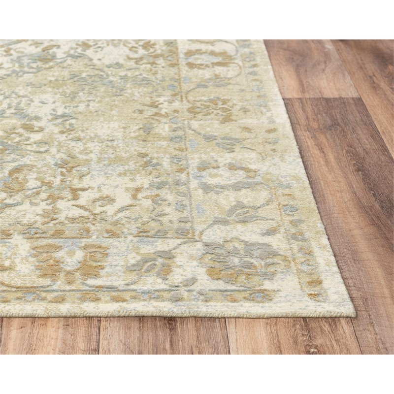 Alora Decor Radiant 10' x 13' Classic Beige/Ivory Hybrid Area Rug