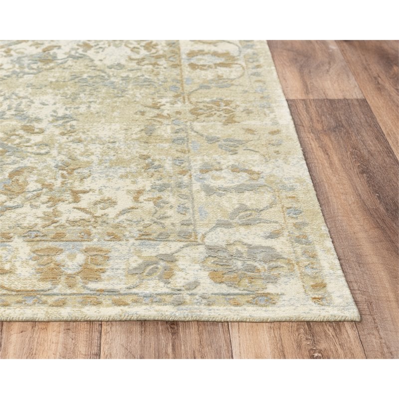Alora Decor Radiant 8' x 10' Classic Beige/Ivory Hybrid Area Rug