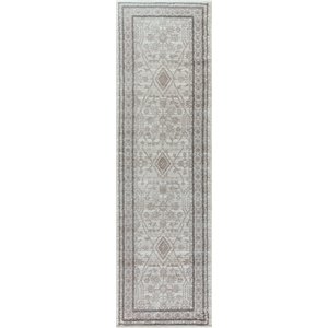 Alora Decor Swagger 2'3&quot x 7'7&quot Oriental Distress Beige/Tan/Gray/Cream Rug