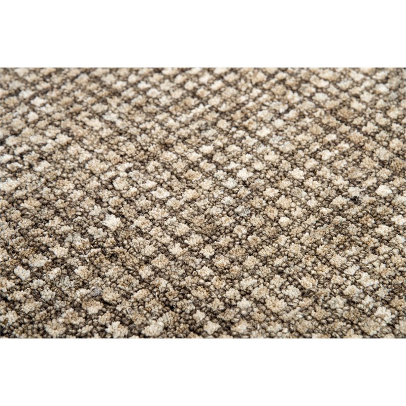 Alora Decor Storm 8' x 11' Tweed Brown/Beige Hand-Tufted Area Rug