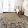 Alora Decor Storm 3' x 5' Tweed Brown/Beige Hand-Tufted Area Rug