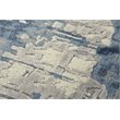 Alora Decor Radiant 9' x 12' Abstract Blue/Ivory/Gray Hybrid Area Rug