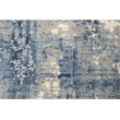 Alora Decor Radiant 5' x 8' Abstract Blue/Ivory/Gray Hybrid Area Rug