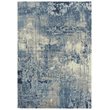 Alora Decor Radiant 5' x 8' Abstract Blue/Ivory/Gray Hybrid Area Rug