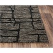 Alora Decor Winston 5' x 8' Geometric Charcoal/black/Grey Hand-Tufted Area Rug
