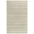 Alora Decor Rivera 5' x 8' Stripe Ivory/Beige/Brown Hand-Tufted Area Rug