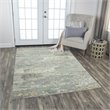 Alora Decor Radiant 10' x 13' Abstract Gray/Ivory/Gray Hybrid Area Rug