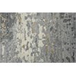 Alora Decor Radiant 10' x 13' Abstract Gray/Ivory/Gray Hybrid Area Rug