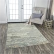 Alora Decor Radiant 8' x 10' Abstract Gray/Ivory/Gray Hybrid Area Rug
