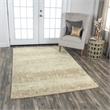 Alora Decor Radiant 9' x 12' Abstract Gray/Ivory/Gray Hybrid Area Rug