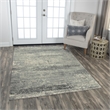 Alora Decor Radiant 9' x 12' Abstract Gray/Ivory/Gray Hybrid Area Rug
