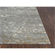 Alora Decor Radiant 9' x 12' Abstract Gray/Ivory/Gray Hybrid Area Rug