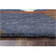 Alora Decor Pueblo 3' x 5' Tribal Multi Blue Off White Gold Rust Area Rug