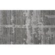 Alora Decor Radiant 8' x 10' Abstract Gray/Lt. Gray Hybrid Area Rug