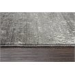 Alora Decor Radiant 10' x 13' Abstract Gray/Ivory Hybrid Area Rug