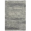 Alora Decor Radiant 10' x 13' Abstract Gray/Ivory Hybrid Area Rug