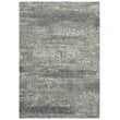 Alora Decor Radiant 8' x 10' Abstract Gray/Ivory Hybrid Area Rug