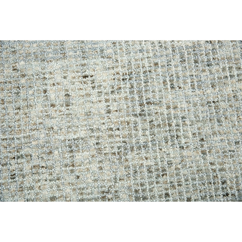 Alora Decor Storm 5' x 8' Tweed Lt. Gray/Beige Hand-Tufted Area Rug