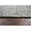 Alora Decor Storm 5' x 8' Tweed Dk Gray/Beige Hand-Tufted Area Rug