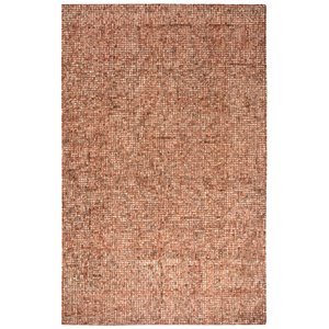 Alora Decor Storm 3' x 5' Tweed Red/Beige Hand-Tufted Area Rug