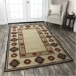 Alora Decor Ryder 5' x 8' Tribal Burgundy/Tan/Rust/Navy/Sage Area Rug