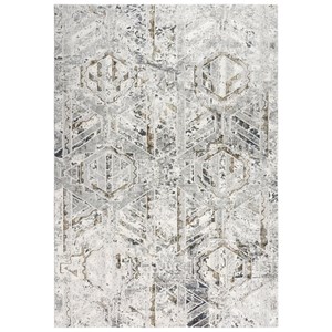 Alora Decor Spring 7'10&quot x 9'10&quot Stone/Beige/Gray/White/Brown Rug