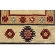 Alora Decor Ryder 5' x 8' Tribal Tan/Sage/Navy/Burgundy Hand-Tufted Area Rug