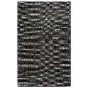 Alora Decor Harlem 3' x 5' Pattern Black/Gray/Rust/Blue Hand-Woven Area Rug