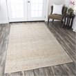 Alora Decor Harlem 5' x 8' Chevron Natural/Gray/Rust/Blue Hand-Woven Area Rug