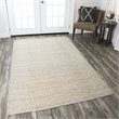 Alora Decor Harlem 5' x 8' Pattern Natural/Gray/Rust/Blue Hand-Woven Area Rug