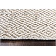Alora Decor Harlem 8' x 10' Pattern Natural/Gray/Rust/Blue Hand-Woven Area Rug