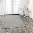 Alora Decor Emerson 10' x 13' Diamond Grey/Gray/Rust/Blue Hand-Tufted Area Rug