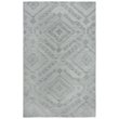 Alora Decor Emerson 10' x 13' Diamond Grey/Gray/Rust/Blue Hand-Tufted Area Rug