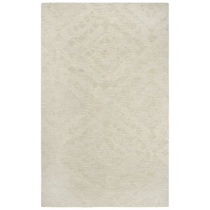 Alora Decor Emerson 9' x 12' Diamond Beige/Gray/Rust/Blue Hand-Tufted Area Rug
