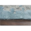 Alora Decor Lapis 10' x 13' Gray/Dk Gray/Teal/Antic Gold/Beige Hand-Tufted Rug