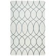 Alora Decor Berlin 10' x 14' Trellis Khaki/Gray/Rust/Blue Hand-Tufted Area Rug
