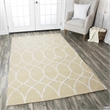 Alora Decor Berlin 9' x 12' Trellis Beige/Gray/Rust/Blue Hand-Tufted Area Rug