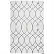 Alora Decor Berlin 9' x 12' Trellis Beige/Gray/Rust/Blue Hand-Tufted Area Rug