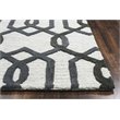 Alora Decor Berlin 10' x 14' Trellis Grey/Gray/Rust/Blue Hand-Tufted Area Rug
