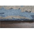 Alora Decor Lapis 9' x 12' Abstract Blue/Dk Blue/Gray/Taupe Hand-Tufted Area Rug