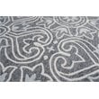 Alora Decor Lavine 9' x 12' Medallion Gray/Lt. Gray/Natural Hand-Tufted Area Rug