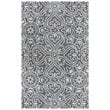 Alora Decor Lavine 9' x 12' Medallion Gray/Lt. Gray/Natural Hand-Tufted Area Rug