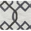 Alora Decor Berlin 10' Round Trellis Grey/Gray/Rust/Blue Hand-Tufted Area Rug