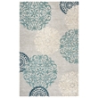 Alora Decor Charming 12' x 15' Blue/Gray/Rust/Blue Hand-Tufted Area Rug