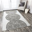 Alora Decor Charming 10' x 14' Grey/Gray/Rust/Blue Hand-Tufted Area Rug