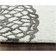 Alora Decor Charming 10' Round Grey/Gray/Rust/Blue Hand-Tufted Area Rug