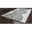 Alora Decor Charming 12' x 15' Grey/Gray/Rust/Blue Hand-Tufted Area Rug