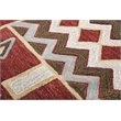 Alora Decor Durango 10' x 13' Southwest/Tribal Red/Multi Hand-Tufted Area Rug